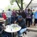 Left Willy Small, of Ann Arbor, plays chess with a friend (no name given) as Martha Reeves and the Vandellas perform during the season's first Sonic Lunch concert on Thursday, June 6, 2013. Melanie Maxwell | AnnArbor.com